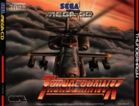 Thunderhawk PAL Sega Mega CD PAL box art